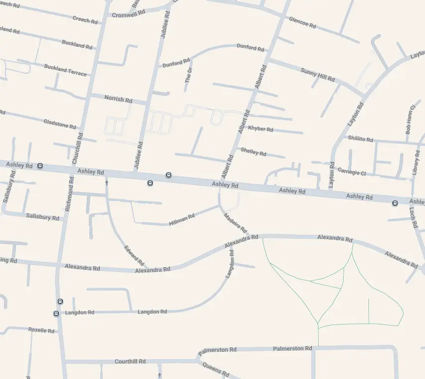 Map showing El Murrino restaurant location